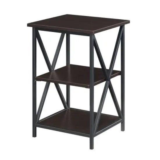 Tucson End Table with Shelves - Breighton Home image {10}