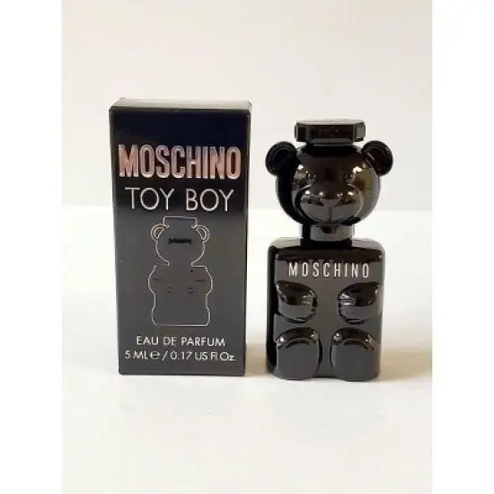 Moschino Toy Boy By Moschino Eau De Parfum EDP - Italian Bergamot, Pink Berries, Sylkolide - 0.17 Oz Mini Men Long Lasting Perfect For Travel image {3}