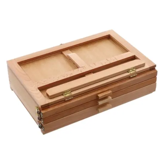 YIYIBYUS Adjustable Storage Box Easel, Painting Board Stand with Drawers image {4}