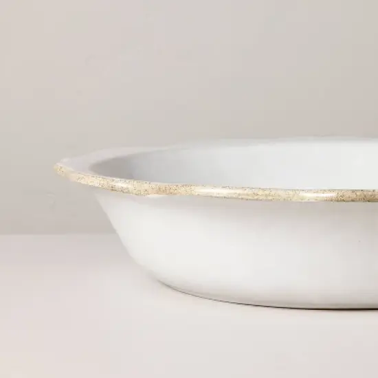 Carved Edge Salad Bowl - Cream - Hearth & Hand&trade; with Magnolia image {2}