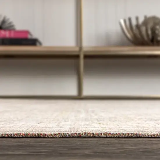 Darija Ornate Geometric Medallion Area Rug  - JONATHAN Y image {4}