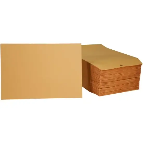 School Smart Kraft Envelopes with Clasp, 6-1/2 x 9-1/2 Inches, Pack of 100 image {6}