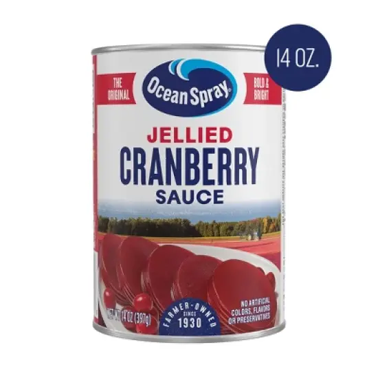 Ocean Spray Jellied Cranberry Sauce - 14oz image {11}