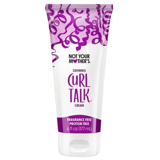 Not Your Mother's Curl Talk Fragrance Free Defining Cream Curl Enhancer - 6 fl oz image {8}