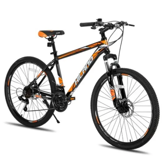 HILAND 26" Mountain Bike for Men Women, 3/6/Multi-Spokes Wheel, 21 Speeds image {13}