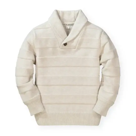 Hope & Henry Boy's Organic Cotton Shawl Collar Sweater, Kids image {14}