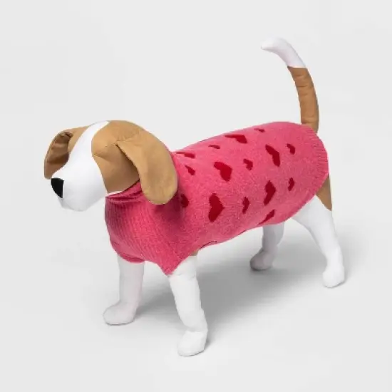 Dog and Cat Sweater - Pink/Red - Boots & Barkley&trade; image {4}