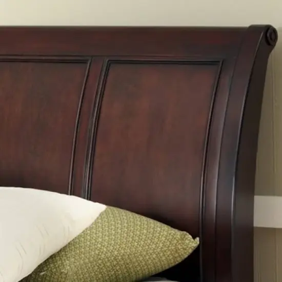 Lafayette Sleigh Headboard Cherry (King) - Home Styles image {2}