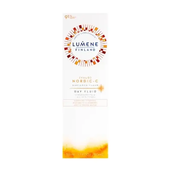 Lumene Valo Radiance Flash Day Fluid Cream with Vitamin C - 1.7 fl oz image {2}