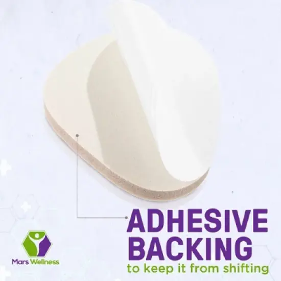 Mars Wellness Metatarsal Firm Tan Foam Foot Pad - 6 Pairs image {4}
