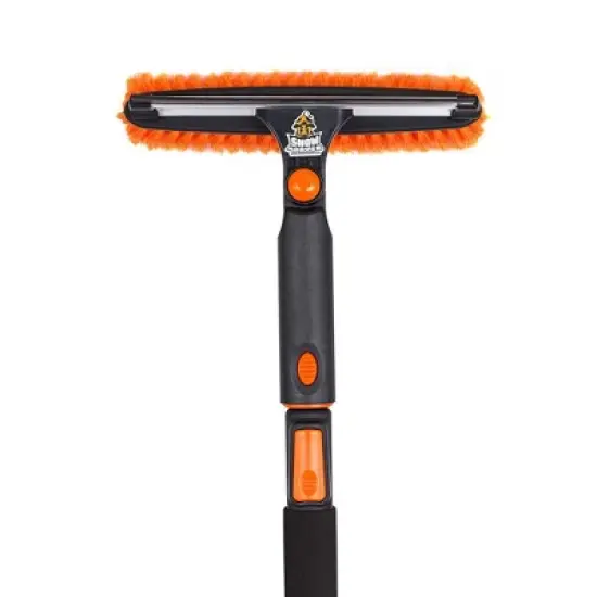 Snow Moover 39" Extendable Snow Brush with Squeegee, Ice Scraper and Snow Shovel image {2}