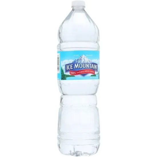 Ice Mountain 100% Natural Spring Water - Case of 12/50.7 oz image {2}