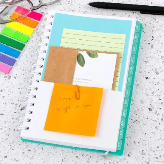 Mead Small Color Pop with Aquatic Awe Polka Dot April 2025 to June 2026 image {8}