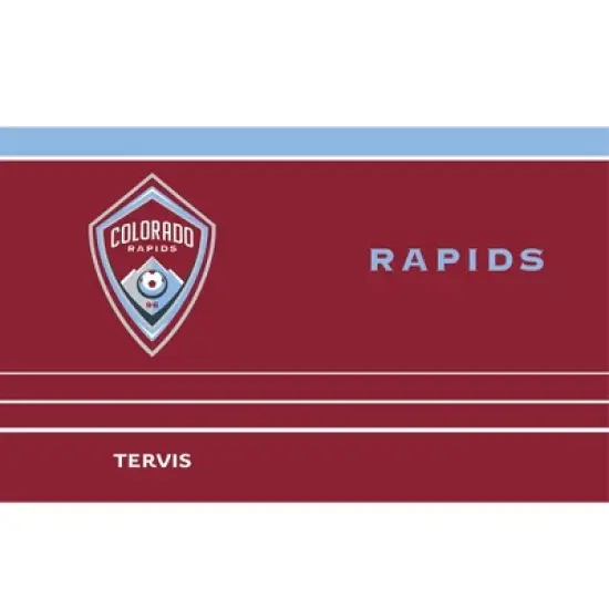 MLS Colorado Rapids 20oz MVP Stripe Stainless Steel Tumbler image {1}