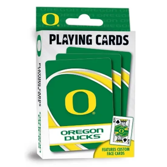 MasterPieces Officially Licensed NCAA Oregon Ducks Playing Cards - 54 Card Deck for Adults image {1}