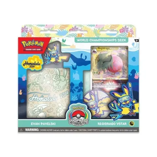 2024 Pok&eacute;mon Trading Card Game World Championships Deck- Regidrago VSTAR image {1}