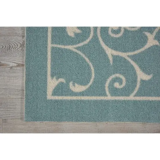 Nourison Home & Garden Loomed Scroll Indoor/outdoor Area Rug image {3}