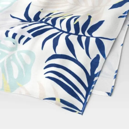 Tropical Leaves Beach Towel - Sun Squad&trade; image {2}