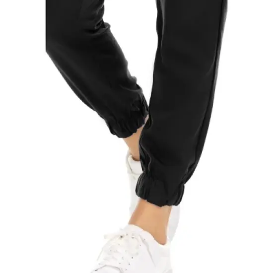 MediChic Womens 8-Pocket Scrubs Set- V-Neck with 4-Pocket Jogger Scrub Pants image {7}