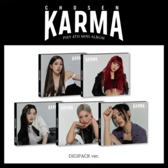 Pixy - Chosen Karma - Random Cover - incl. 24pg Booklet, 2 Photocards + Poster (CD) image {1}