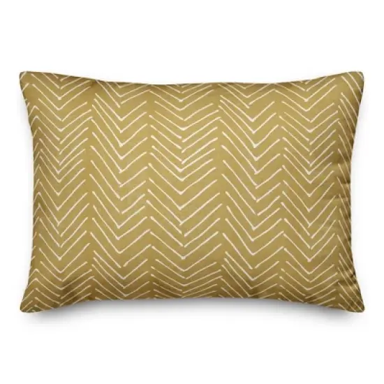Creative Products Scribble Chevron 20 20 x 14 Indoor / Outdoor Pillow image {1}