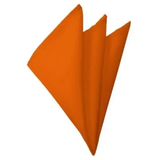 TheDapperTie - Men's Solid Color 10 Inch x 10 Inch Pocket Squares Handkerchief image {4}