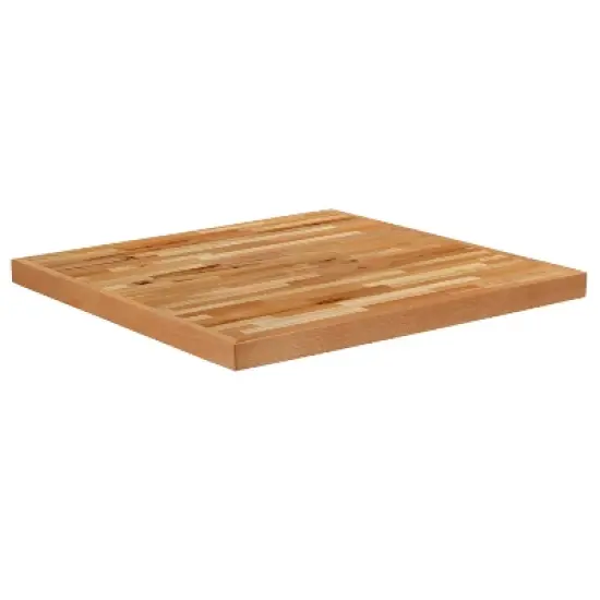 Flash Furniture Square Butcher Block Style Table Top image {8}