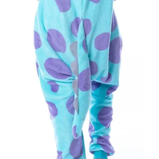 Disney Monsters Inc Adult Sulley Kigurumi Costume Union Suit Pajama image {4}