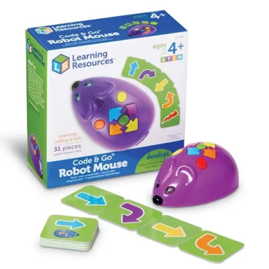 Learning Resources Code & Go Robot Mouse Classroom Set image {4}