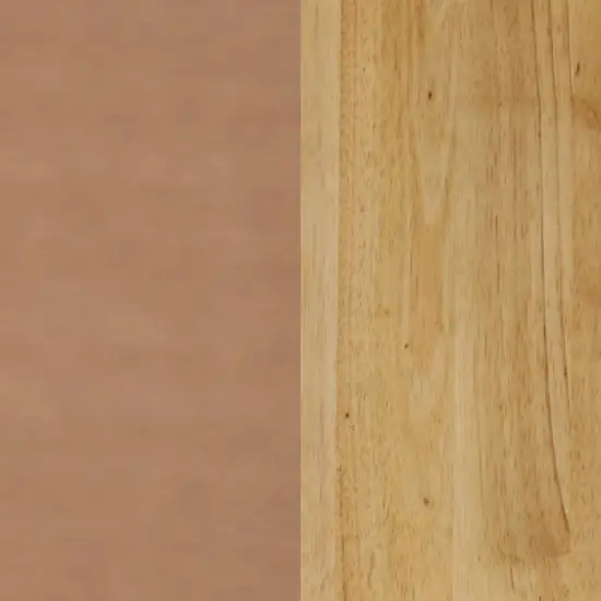 Faux Leather Woven Counter Height Barstool Warm Pine/Brushed Light Brown - Nathan James image {2}