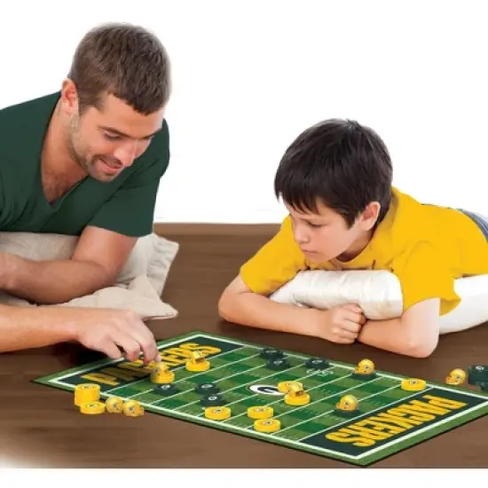 MasterPieces Officially licensed NFL Green Bay Packers Checkers Board Game for Families and Kids ages 6 and Up image {4}
