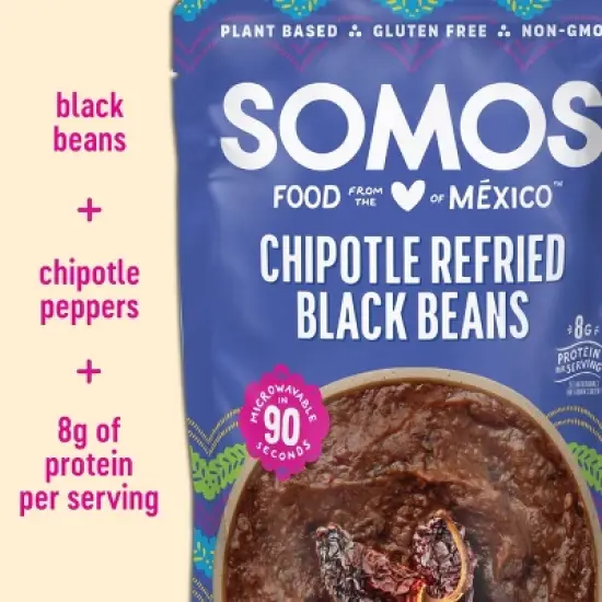 Somos Chipotle Refried Beans Ready to Eat - 10oz image {4}