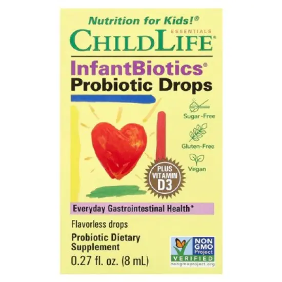 ChildLife Essentials InfantBiotics, Probiotic Drops, 0.27 fl oz (8 ml) image {4}