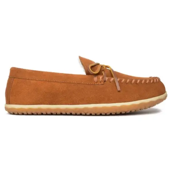 Minnetonka Men's Suede Tomm Moccasin Slippers image {2}