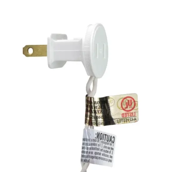 Northlight 20ct LED Santa Claus Christmas Lights Multi-Color - 10' White Wire image {2}