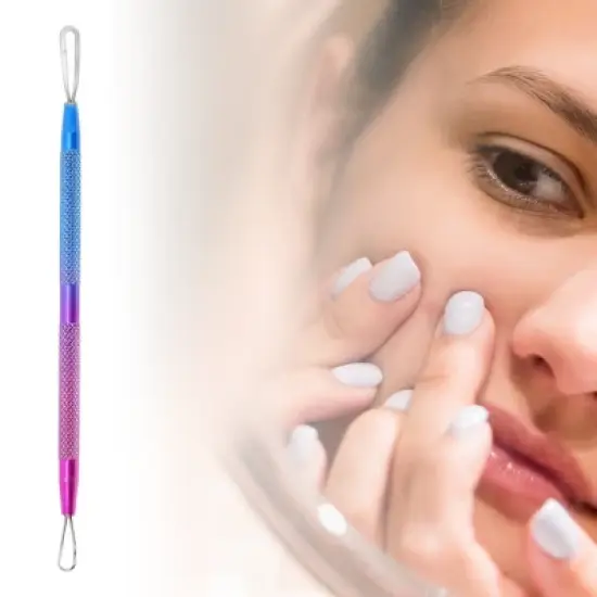 Unique Bargains Durable Nano Pimple Extractor Blue Purple 1 Pc image {3}