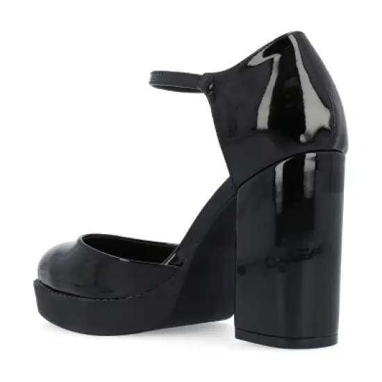 Journee Collection Womens Samarr Tru Comfort Foam High Heel Round Toe Pumps image {6}