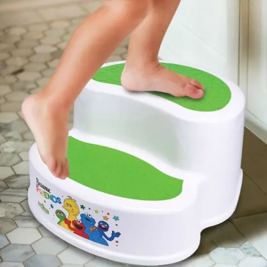 Sesame Street 2-Tier Step Stool image {4}