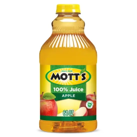 Mott's 100% Original Apple Juice - 64 fl oz Bottle image {9}