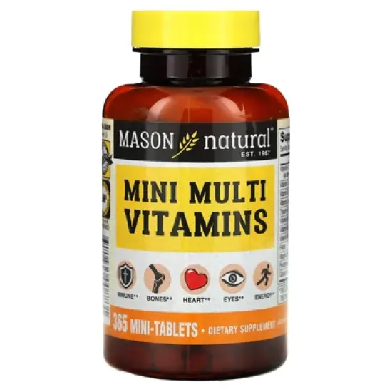 Mason Natural Mini Multi Vitamins, 365 Mini-Tablets image {4}