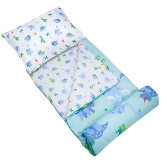 Wildkin Microfiber Kids Sleeping Bag w/ Pillowcase image {6}
