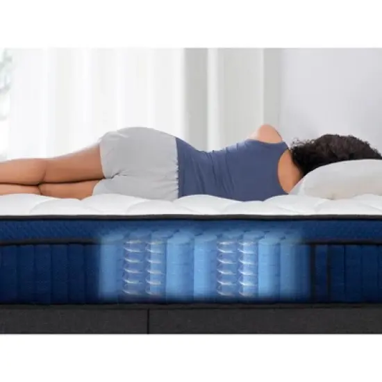 Dexmalle 10 Inch Breathable Cool Cover Memory Foam Mattress image {3}