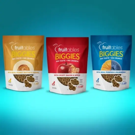 Fruitables Biggies Almond Butter & Coconut Crunchy Dog Treats - 16oz image {5}