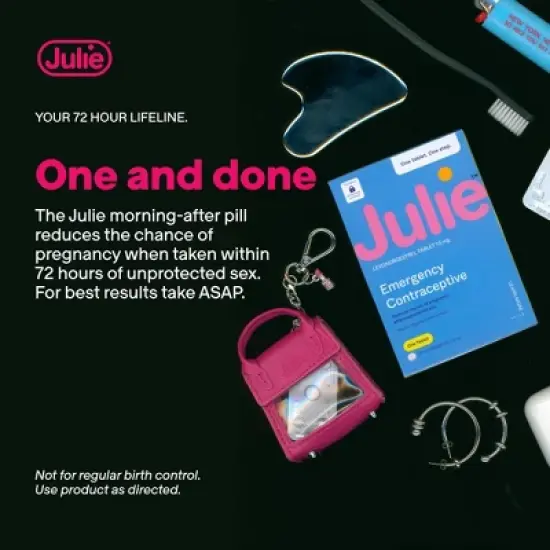 Julie Emergency Single Contraceptive Tablet image {2}