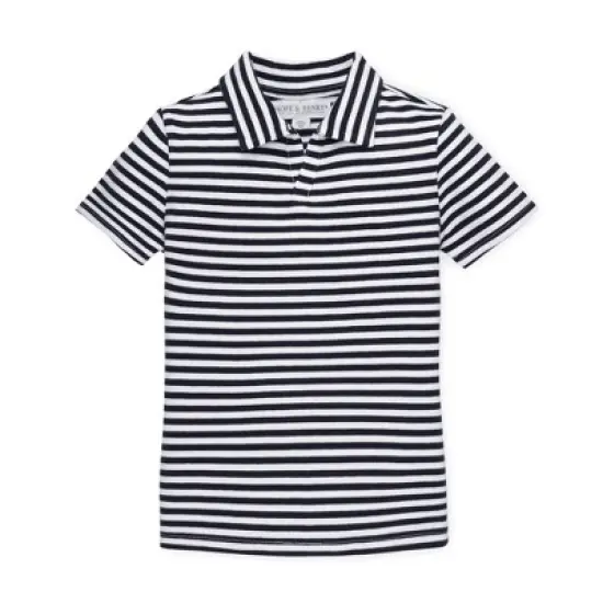 Hope & Henry Boys' Organic Cotton Jersey Polo, Kids image {4}