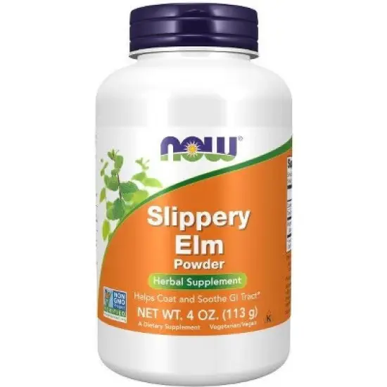 Slippery Elm Powder by Now Foods  -  4 oz Powder image {3}