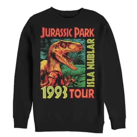 Men's Jurassic Park Raptor '9Isla Nublar Tour Sweatshirt image {3}