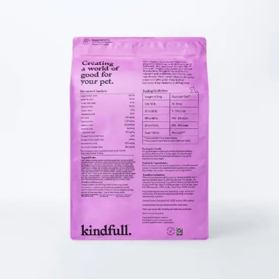 Lamb & Brown Rice Recipe Dry Dog Food - 23lbs - Kindfull&trade; image {2}