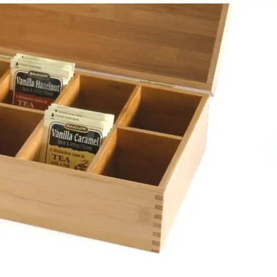 Bamboo Tea Box - Lipper International image {2}