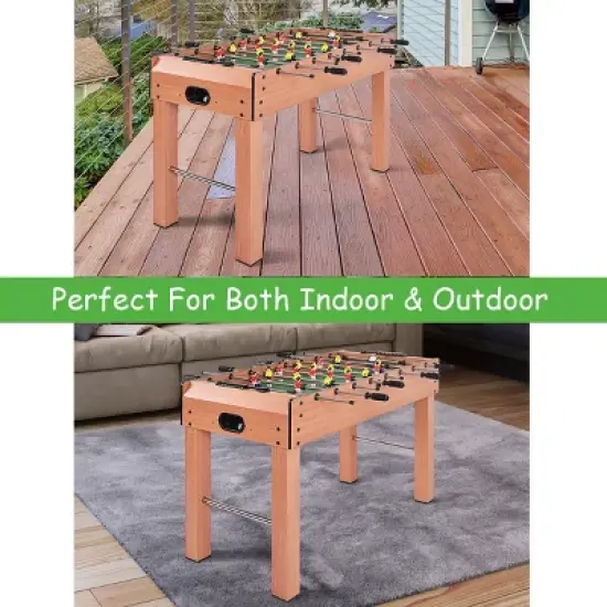 Costway 48''  Foosball Table Competition Game Soccer Arcade Sized Football Sports Indoor image {2}